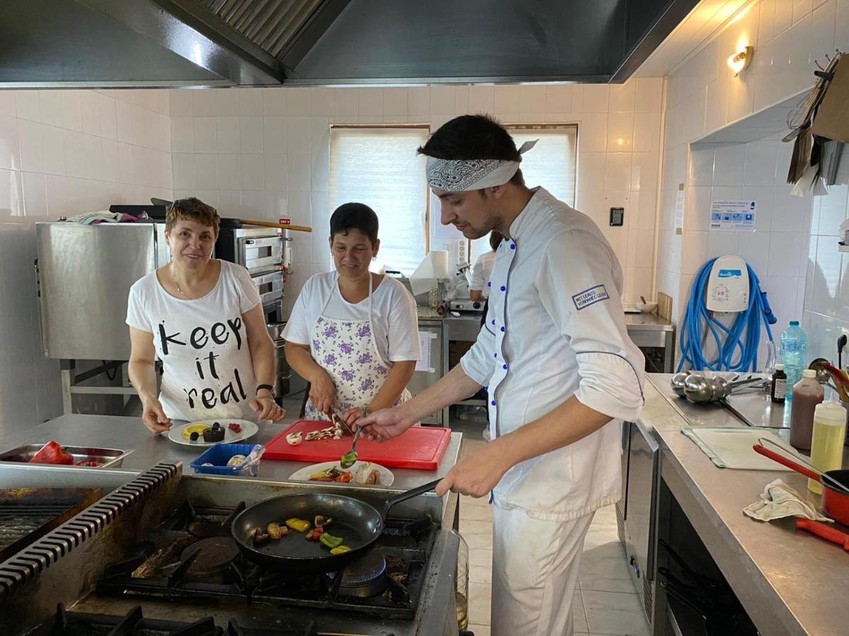 Pensiune Restaurant Indus Ocna Sibiului Esterno foto